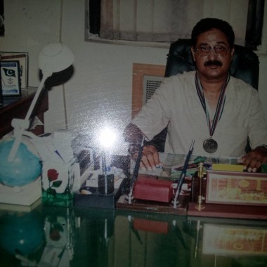 I.H Malik in Office